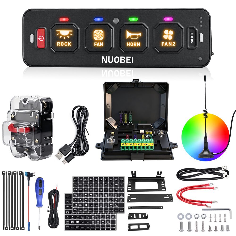 SAM-OWSP04 Slim Wireless 4 Gang Switch Panel