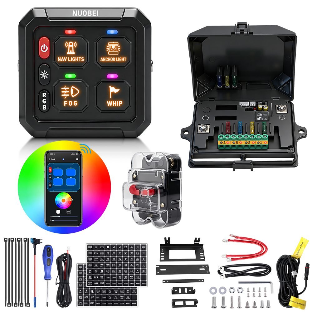 SAM-BSP04 Bluetooth APP Control 4 Gang Switch Panel