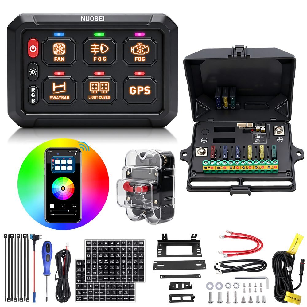 SAM-BSP06 Bluetooth APP Control 6 Gang Switch Panel