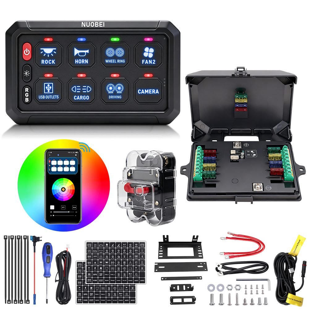 SAM-BSP08 Bluetooth APP Control 8 Gang Switch Panel