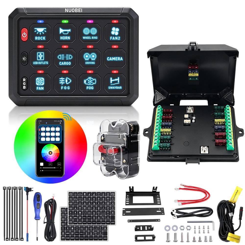 SAM-BSP12 Bluetooth APP Control 12 Gang Switch Panel