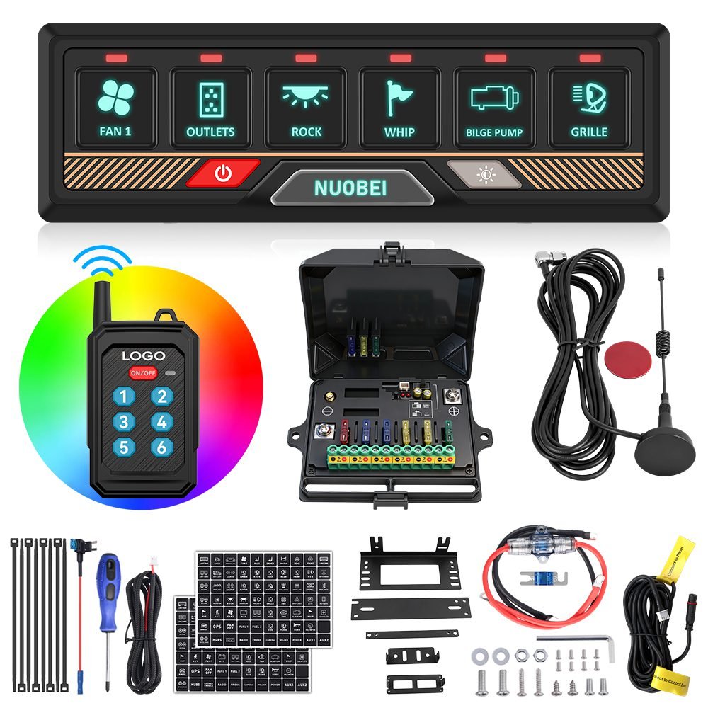 SAM-RBSP06 Remote Control 6 Gang Switch Panel