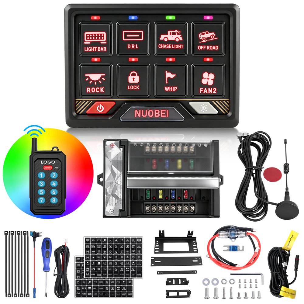 SAM-RBSP08 Remote Control 8 Gang Switch Panel