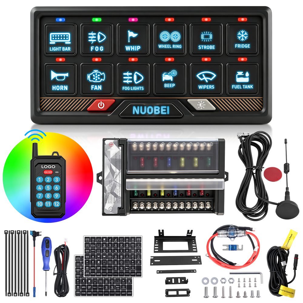 SAM-RBSP12 Remote Control 12 Gang Switch Panel