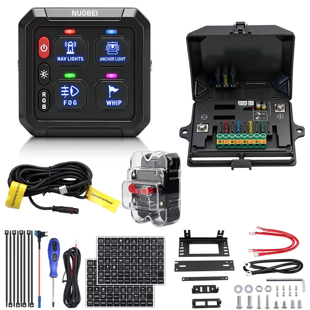 SAM-SP04 Wire Control 4 Gang Switch Panel